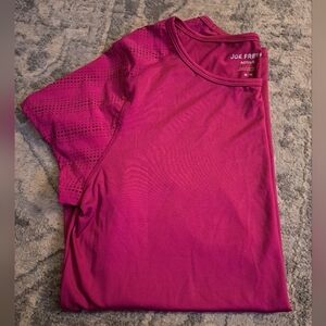 Joe Fresh Active Wear Shirt - Pink - Medium